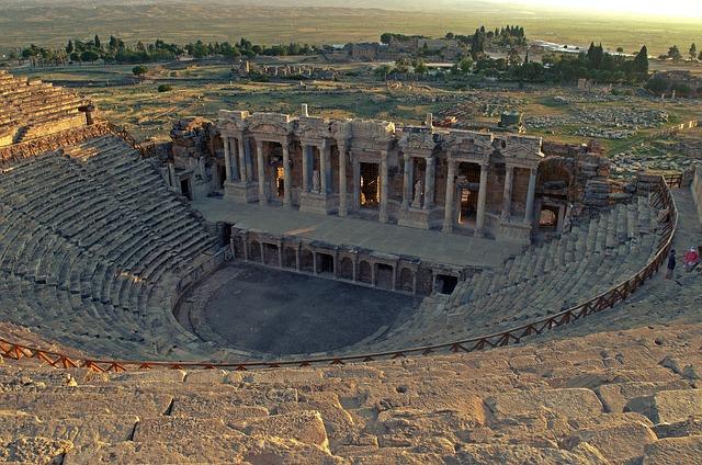 Törökország Hierapolis római színház